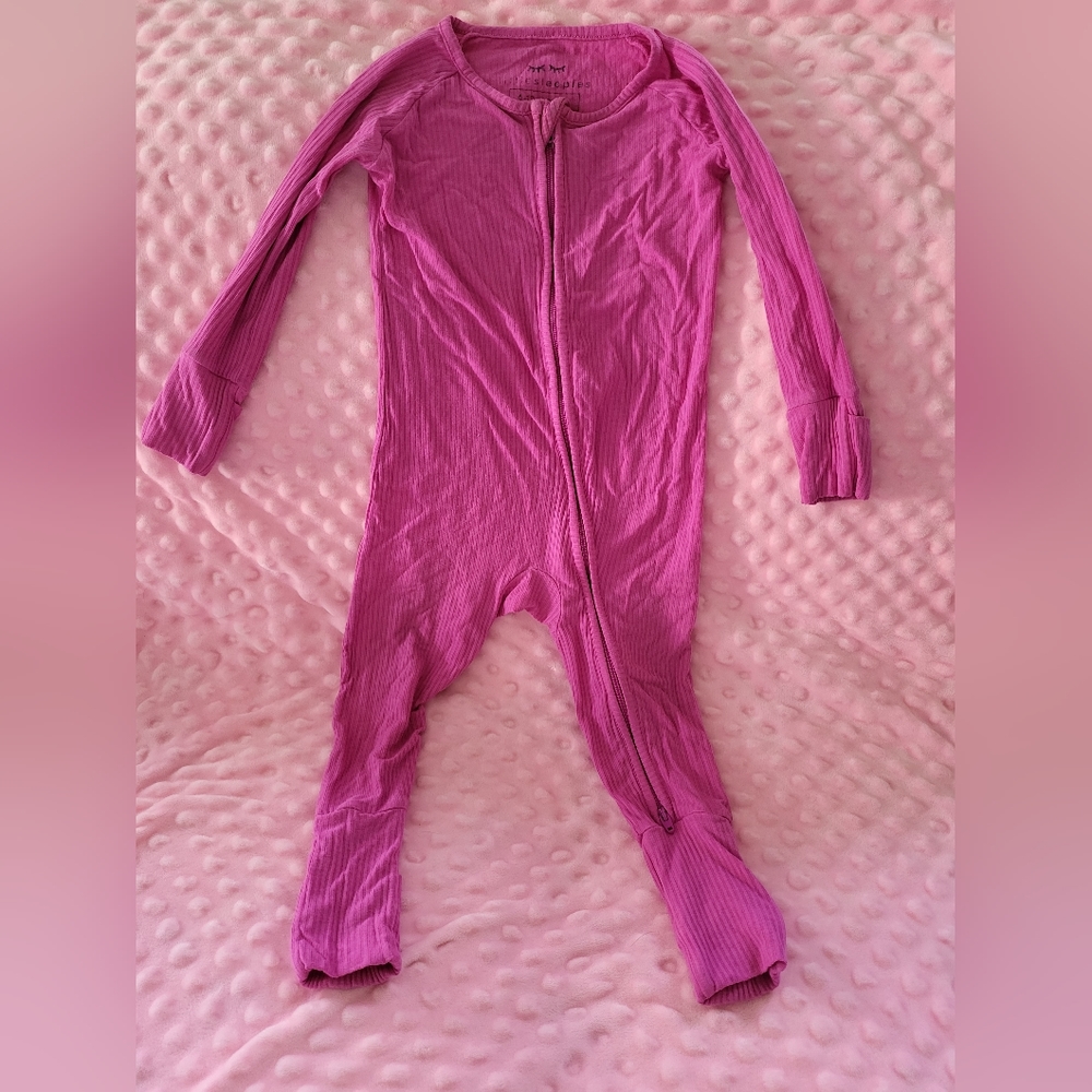 Ribbed Solid Rosette Zippy